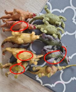 PREXTEX 5 PCS Jumbo Dinosaur Toys Figures Set - Realistic Toy Dinosaurs and Large Dinosaur Toy for Kids and Toddlers Dinosaur Set - Giant Dinosaur Toy 5 Pack - 11-14 Inch Assorted 31 81MFl cBTL