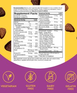 Nature's Way Alive! Women’s 50+ Daily Gummy Multivitamin, Supports Multiple Body Systems*, Supports Healthy Heart, Brain & Bones*, B-Vitamins, Mixed Berry Flavored, 130 Gummies (Packaging May Vary) 130 Count (Pack of 1) 21 81MGEMfIXfL