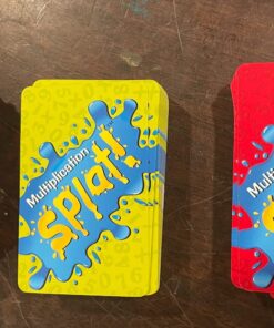 Teacher Created Resources Edupress EP63953 Math Splat Game: Multiplication 13 81MGxrNUPnL