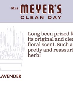 MRS. MEYER'S CLEAN DAY Liquid Hand Soap Refill Lavender (33 Fl Oz (Pack of 1)) 33 Fl Oz (Pack of 1) 15 81MHNJuzkbL