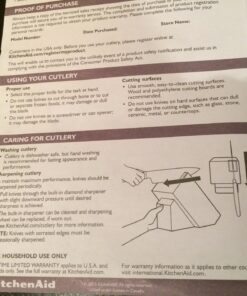 KitchenAid KKFSS14BO 14 Piece Classic Forged Series Brushed Stainless Steel Cutlery Set, Bamboo Wood 14 PC Classic Forged Cutlery Set 45 81MIaj8woXL