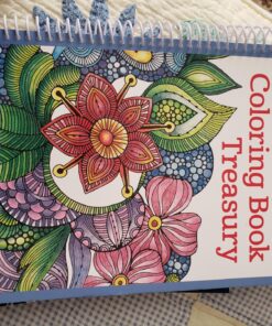 Ultimate Coloring Book Treasury: Relax, Recharge, and Refresh Yourself (Design Originals) 208 Pages of Beautiful One-Side-Only Designs on Extra-Thick, Perforated Paper in a Spiral Lay-Flat Binding 57 81MN0uUq1WL