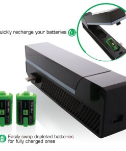 Alternative view of Nyko Modular Power Station - 2 Port Power Station with 2 Rechargeable Batteries for Xbox One Original Version