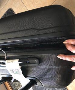 Samsonite Omni PC Hardside Expandable Luggage with Spinner Wheels, 3-Piece Set (20/24/28), Black 3-Piece Set (20/24/28) 37 81MNkmDkv9L