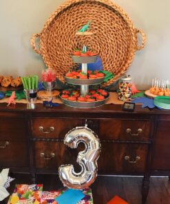 Fun Central 12 Pieces - Jumbo Plastic Dinosaur Figures in Bulk Party Favors for Kids and Toddlers - Assorted Designs 24 81MNvKQPIIL