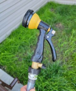 Twinkle Star Heavy Duty Brass Shut Off Valve Garden Hose Connector, Set of 2, TWIS3001 12 81MPj095TiL