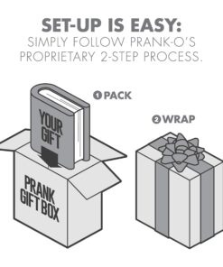Prank Pack, Turn & Churn Gift Box, Wrap Your Real Present in a Funny Authentic Prank-O Gag Present Box | Novelty Gift Box for Pranksters 18 81MPp2tGxBL 1