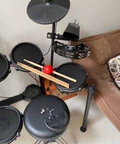 Rhythm Tech RTDKP Drum Kit Pack with Tambourine and Cowbell DKP Percussion Mount Black 15 81MRm9DGatL