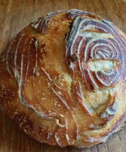 (8.5 inch) Round Banneton Proofing Basket Set - Brotform Handmade Unbleached Natural Cane For homemade Crusty Fresh, Easy to Bake Bread With Professional Marks Rising dough Bread Kit with washable Cloth 8.5 inch 19 81MRxpwJmCL