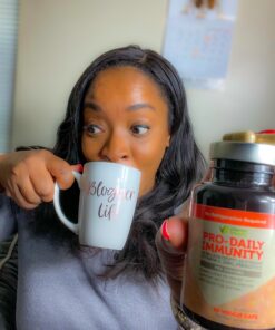 Vitamin Bounty Pro-Daily Immunity Probiotic - 10 Billion CFU Blend, Zinc & Vitamin C for Digestive Health, Immune Support Prebioitcs and Probiotics for Women and Men - 60 Capsules 1 38 81MURRsGLcL 2