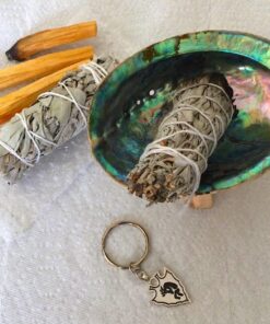 Smudge Kit - White Sage, Palo Santo, Abalone Shell, Smudging Feather for Healing, Purifying, Meditating & Incense (Essentials Plus) 35 81MVqs1PpiL