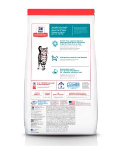 Alternative view of Hill's Science Diet Adult Indoor Cat Food, Chicken Recipe Dry Cat Food, 7 lb. Bag 7 Pound (Pack of 1)
