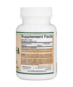 Alternative view of Huperzine A 200mcg (Third Party Tested) Manufactured in The USA, 120 Tablets, Brain Supplement to Promote Acetylcholine (Acetylcholinesterase Inhibitor) - Supports Memory and Focus by Double Wood