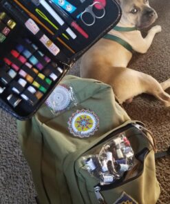 ARTIKA Sewing Kit for Adults and Kids - Small Beginner Set w/Multicolor Thread, Needles, Scissors, Thimble & Clips - Emergency Repair and Travel Kits - Sewing Accessories and Supplies 47 81MZsJDEJeL