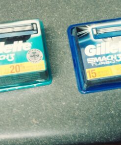 Gillette Mach3 Razor Refills for Men, 15 Razor Blade Refills 15 Refills 31 81MaQjavxEL