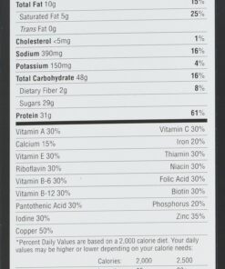 MET-Rx Big 100 Protein Bar, Meal Replacement, 30G Protein, Gluten Free, Crispy Apple Pie, 3.52 oz. ea, 8 Count (Packaging May Vary) 24 81McHZSEfSL