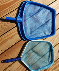 Swimline 8039 Premium Extra Strong Leaf Skimmer Net Head Cleaner for Swimming Pool Spa Fountain Pond Hot Tub Leaves Bugs Debris Fine Cleaning Maintenance, Heavy Duty Large, Blue Premium (Molded) 35 81Md5L2Nw6L