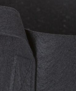 247Garden 5-Pack 1-Gallon Aeration Fabric Pot/Plant Grow Bag w/Handles (260 GSM, Black, 6H x 7D) 1 Gallon 29 81MeBxbGoVL