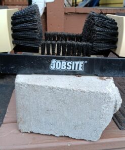 Jobsite The Original Boot Scrubber - All Weather Industrial Shoe Cleaner & Scraper Brush 1 Pack 31 81MeoM4ykTL