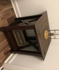 Winsome Xola 20W x 19.13-Inch D End Table, Cappuccino (40420) 38 81Mgvz2YFuL