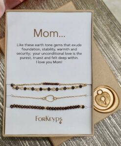 Alternative view of ForKeyps - 3 Piece Bracelet Set. Enhancing the Connection & Love with that Special Someone: Mom, Grandma and One in a Million