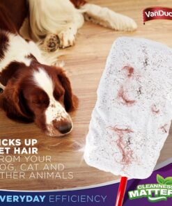 VanDuck 100% Cotton Pad Terry Cloth Mop Refills 15x8 inches, 2 Pack (Mop is Not Included) 2 Count (Pack of 1) 11 81MhYiviPIL