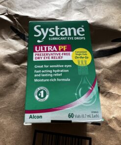 Systane Ultra Lubricant Eye Drops, 60 Count (Pack of 1), (Packaging may vary) 27 81MitT9BqWL