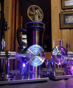 Sunnytech Hot Air Stirling Engine Motor Model Educational Toy Electricity Generator Colorful LED (SC001) SC001 31 81MkJR4VMWL