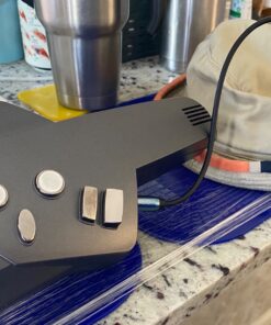 MillSO 1/4 to 3.5mm Headphone Adapter TRS 6.35mm 1/4 Male to 3.5mm 1/8 Female Stereo Jack Audio Adapter for Amplifiers, Guitar, Keyboard Piano, Home Theater, Mixing Console, Headphones - 12inch/30CM 1 FT / 0.3 M Blue 37 81MlPggWw1L