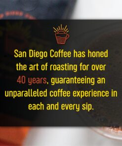 San Diego Coffee French Roast, Dark Roast, Ground Coffee, 5-Pound Bag 5.00 Pound (Pack of 1) 13 81MllMHKZfL