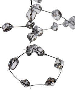 Kurt Adler 6' Plastic Ice Wire Clear Garland (Clear, 1 Pack) 31 81MlpBXJlL