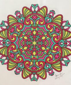 Centered - For Crayons And Wide Tipped Markers: Angie's Gentle Mood Menders - Volume 2 (Angie's Gentle Mood Menders - For Crayons And Wide Tipped Markers) 85 81MniilMYNL 1