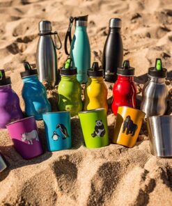 Stainless Steel Cups 10 oz Tumbler (4 Pack) - Premium Metal Drinking Glasses | Stackable Durable Cup (10 oz) 10 oz - Steel 38 81MovOTQLPL