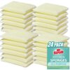 24 Pads All-Purpose Sponges Kitchen, Non Scratch Dish Sponge for Washing Dishes Cleaning Kitchen, Premium Kitchen Scrub Sponge and Scrubbers Cleaning Pads, Ideal for Kitchen, Bathroom, Mr. Scrub 24 Pack 12 81MoxT9mmZL