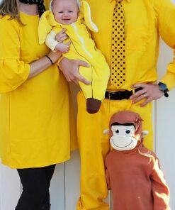 Curious George Costume Small Multicolor Standard Packaging 18 81MpSjUHwAL