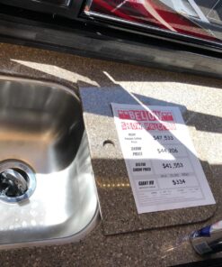 Camco 43511 Mini Dish Drainer, White, EA Dish Rack and Tray 41 81MpWCkvFzL