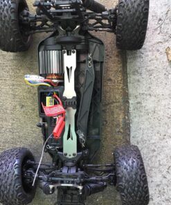 Redcat Racing Blackout XTE 1/10 Scale Electric Monster Truck with Waterproof Electronics, Silver/Red SUV, Blackout-XTE-SILVERSUV 48 81MqPua89vL