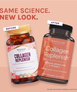 Reserveage Beauty, Collagen Replenish, Collagen Booster, Collagen Supplement for Skin Care and Hair Growth, Supports Natural Elastin Production, 120 (30 Servings) 11 81Mr4yMuIHL