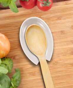 Spooner Ceramic Spoon Rest (5.25" x 3.5") 33 81MrkaLvDFS