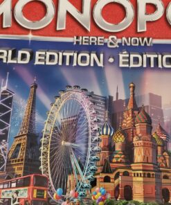 Monopoly Here and Now World Edition Board Game by Hasbro 7 81MrqO5bOWL
