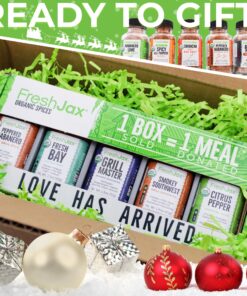 FreshJax Hot & Spicy Seasoning Gift Set | Pack of 5 Organic Hot & Spicy Seasoning Set | Gift Sets for Men | Spices and Seasonings Sets for Cooking Hot & Spicy Set 14 81MtK1QJJGL
