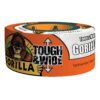 Gorilla Tough & Wide Duct Tape, 2.88" x 25 yd, White, (Pack of 1) 25yd 1 - Pack 4 81MunWZGtkL