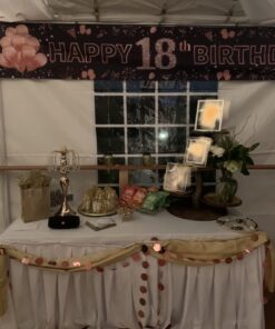 Surmente Tablecloth 14 ft Polyester Table Skirt for Weddings, Banquets, or Restaurants(White) … …… 14ft 1 Pack White 28 81Mvd0JQsL