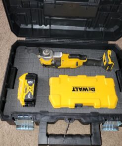 DEWALT TSTAK II Tool Box, 13 Inch, Flat Top, Holds Up To 66 lbs, Flexible Platforms for Stacking (DWST17807) 1 Count (Pack of 1) Flat Top Toolbox 40 81MwhH82RjL