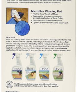 Bona Microfiber Cleaning Pad Pack of 1 8 81Mwm6abTlL