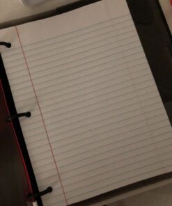 Mead Loose Leaf Paper, Notebook Paper, College Ruled Filler Paper, Standard, 8.5 x 11, 200 Sheets (17208), White Pack of 1 19 81Mx5oC2QIL