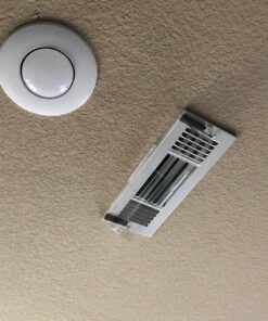 Frost King HD5 Heat and Air Deflector, Multi-Purpose, Clear Plastic with Magnetic hold for Central Forced Air Systems, Adjustable 10" to 14" 10", Extendable to 14" 20 81MyjSKaA3L