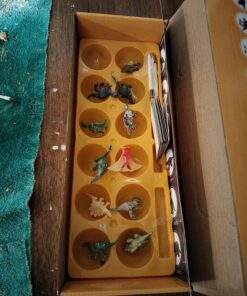 Dig a Dozen Dino Egg Dig Kit for Kids - Dinosaur Toys Gift 3-12 Year Old - 12 Eggs & Surprise Dinosaurs - Science STEM Activities - Educational Boy Toy Party Gifts for Boys & Girls Ages 3-5 4-7 5-7+ 50 81Mz9o PerL