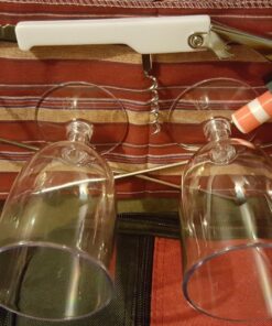 KOVOT 9 Piece Wine Travel Bag and Picnic Set Including 2 Wine Glass Holder Stakes 41 81Mzd5Je5PL