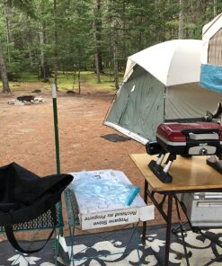 Cuisinart CGG-180T Petit Gourmet Portable Tabletop Propane Gas Grill, Red 17.6 x 18.6 x 11.8-Inch Petit Gourmet Tabletop Gas Grill, Red 59 81N4XCeLmBL